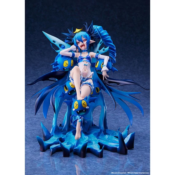 Bombergirl PVC Statue 1/7 Aqua Lewysia Aquablue Vampire Negligee Ver. 25 cm