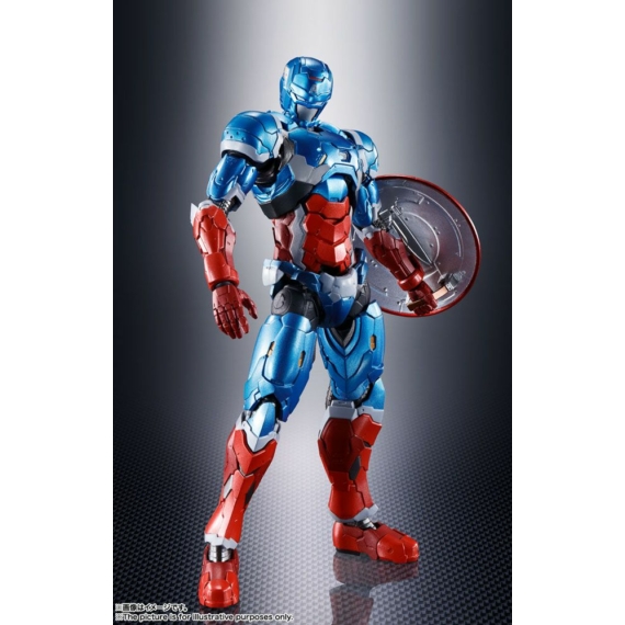 Tech-On Avengers S.H. Figuarts Akció Figura Captain America 16 cm