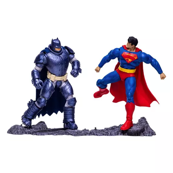 DC Collector Multipack Superman vs. Armored Batman 18 cm Akciófigura szett