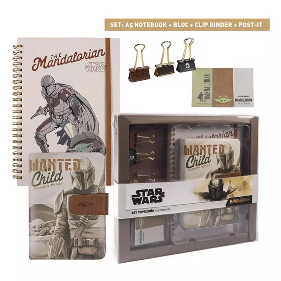 Star Wars: The Mandalorian Stationery The Child Szett