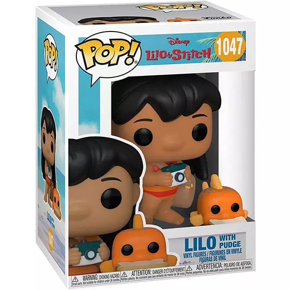 Lilo & Stitch Funko POP! & Buddy Figura Lilo with Pudge 9 cm