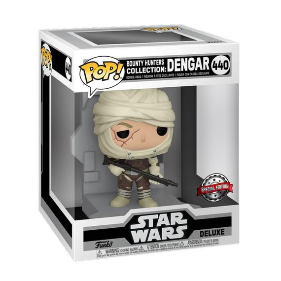 Star Wars: Bounty Hunter Funko POP! Deluxe  Figura Dengar (TBD) 9 cm