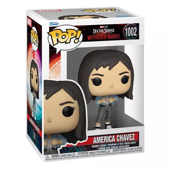 Doctor Strange in the Multiverse of Madness Funko POP! Marvel Figura America Chavez 9 cm