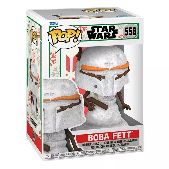 Star Wars Holiday 2022 Funko POP! Heroes Figura Boba Fett 9 cm