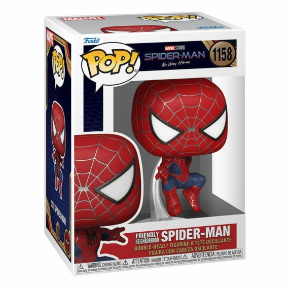 Spider-Man: No Way Home Funko POP! Marvel Figura Friendly Neighborhood 9 cm