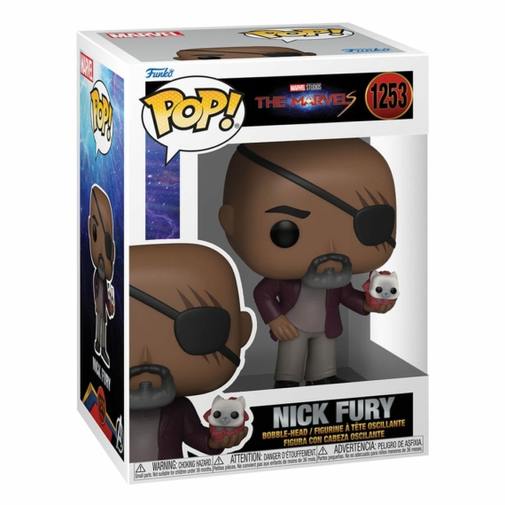 The Marvels Funko POP! Figura Nick Fury 9 cm