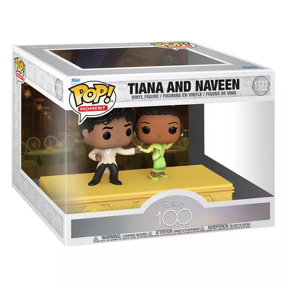 Disney's 100th Anniversary POP Moment! Dupla pack-os Figura Tiana & Naveen 9 cm