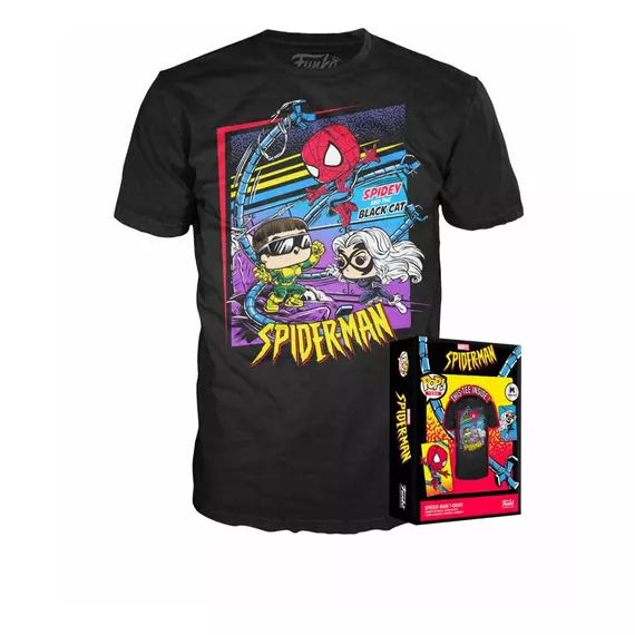 Marvel Boxed Tee Spidey Cat Doc Póló