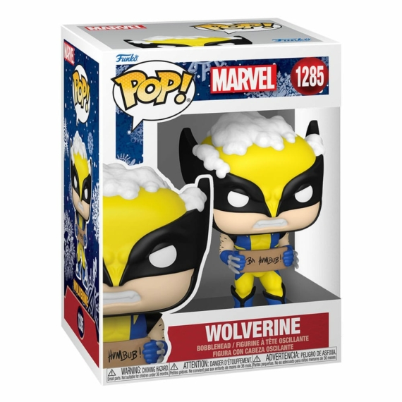 Marvel Holiday Funko POP! Marvel Figura Wolverine with  Sign 9 cm