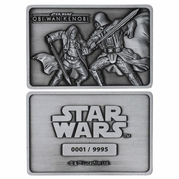 Star Wars Collectible Ingot Obi-Wan Kenobi Limited Edition Gyűjthető Érmék