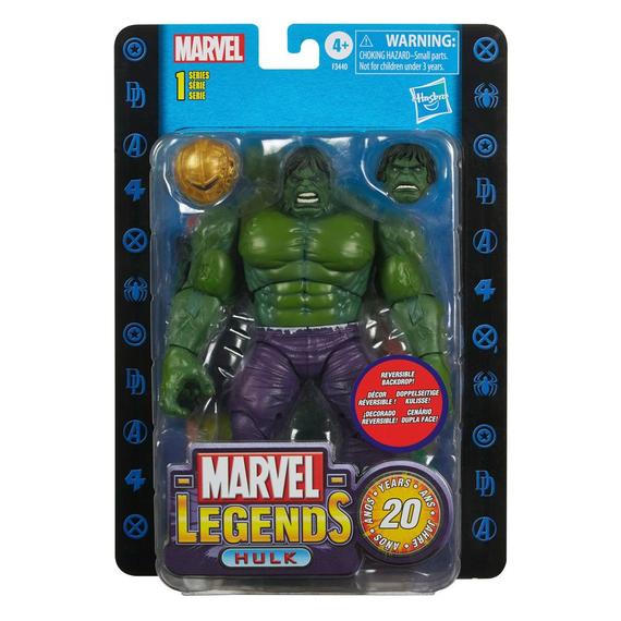 Marvel Legends Series 20th Anniversary Series 1 Akció Figura 2022 Hulk 20 cm