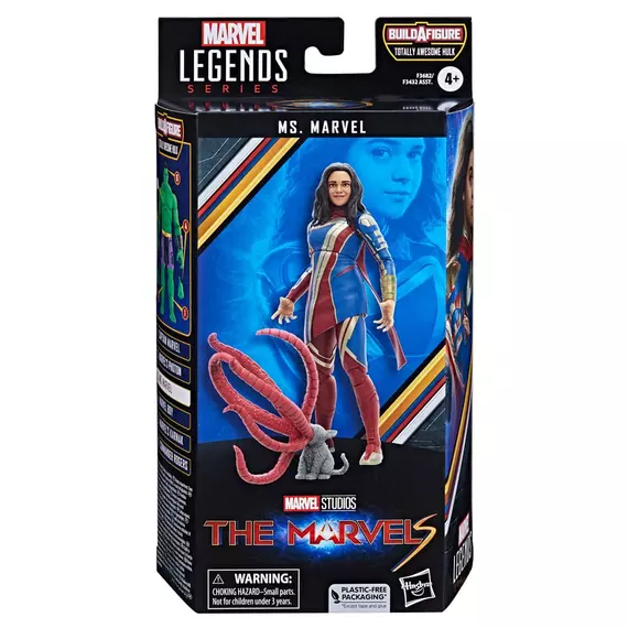 The Marvels Marvel Legends Akció Figura Ms. Marvel (BAF: Totally Awesome Hulk) 15 cm