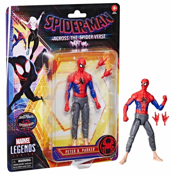 Spider-Man: Across the Spider-Verse Marvel Legends Figura Peter B. Parker 15 cm
