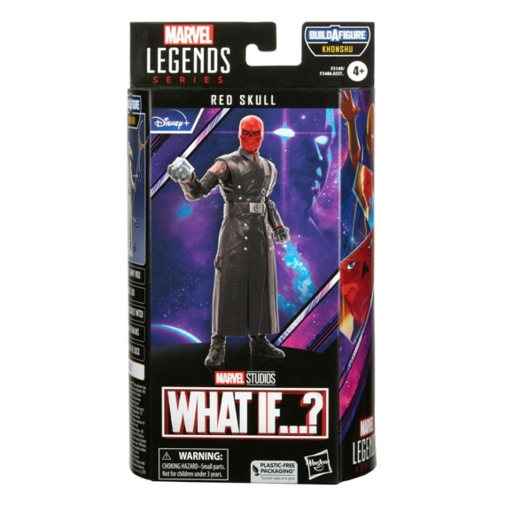 What If...? Marvel Legends Akció Figura Khonshu BAF: Red Skull 15 cm