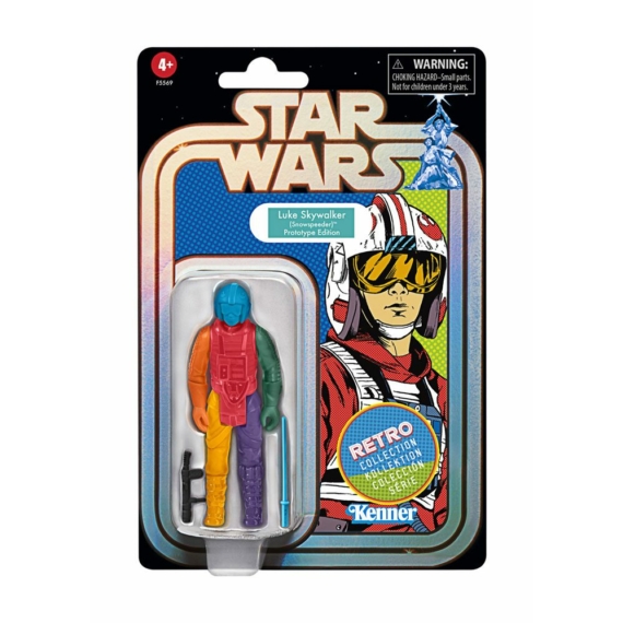 Star Wars Retro Collection Akció Figura 2022 Luke Skywalker (Snowspeeder) Prototype Edition 10 cm
