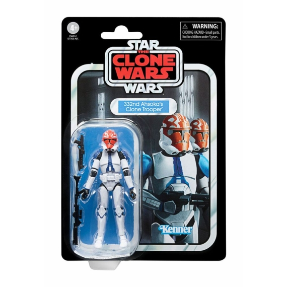 Star Wars: The Clone Wars Vintage Collection Akció Figura 2022 332nd Ahsoka's Clone Trooper 10 cm