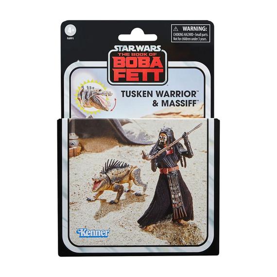 Star Wars: The Book of Boba Fett Vintage Collection Tusken Warrior & Massiff 10 cm Figura Csomag