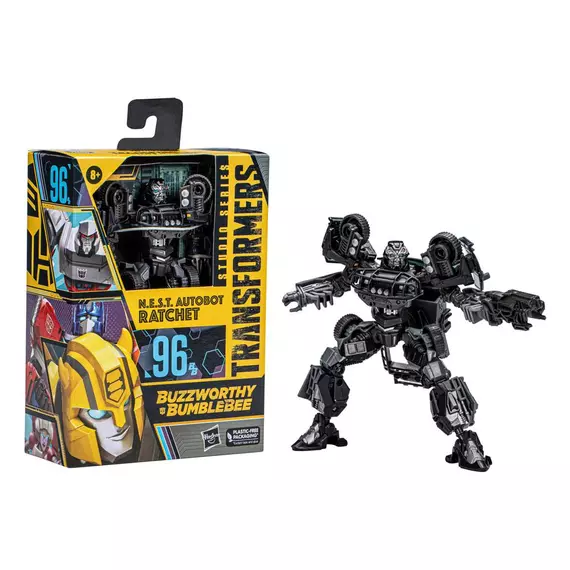 Transformers: Dark of the Moon Buzzworthy Bumblebee Studio Series Figura N.E.S.T. Autobot Ratchet 11 cm