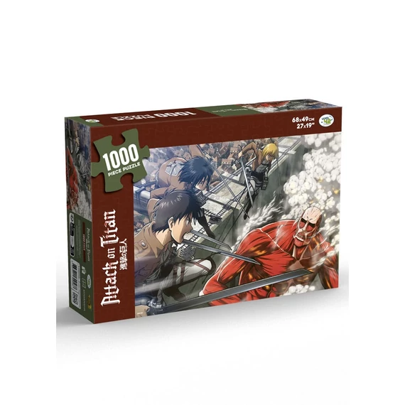 Attack on Titan Puzzle Fight (1000 pieces)