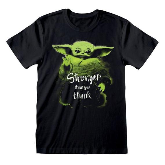 Star Wars The Mandalorian Póló Stronger Than You Think