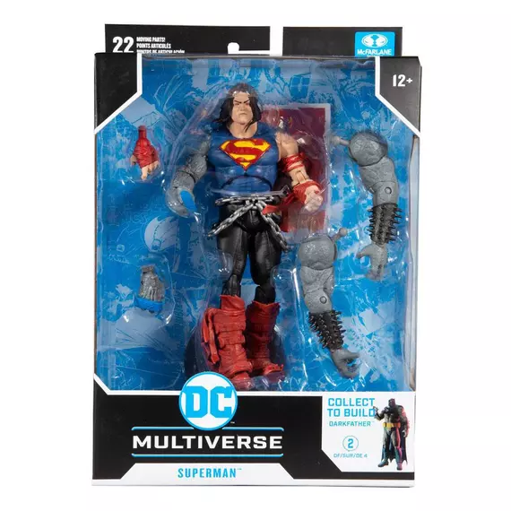 DC Multiverse Build A Akció Figura Superman 18 cm
