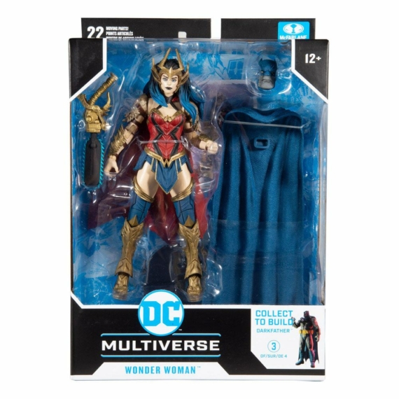 DC Multiverse Build A Akció Figura Wonder Woman 18 cm