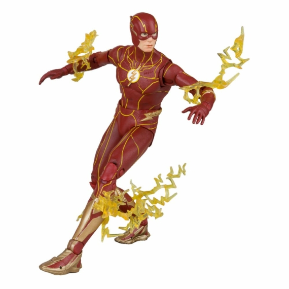 DC The Flash Movie Akció Figura The Flash (Speed Force Variant) (Gold Label) 18 cm