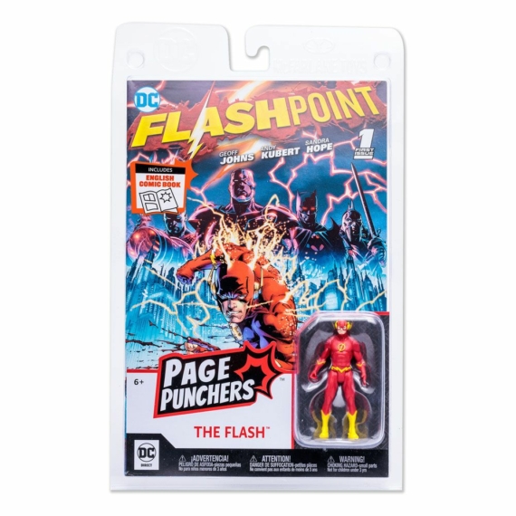 DC Page Punchers Akció Figura The Flash (Flashpoint) 8 cm