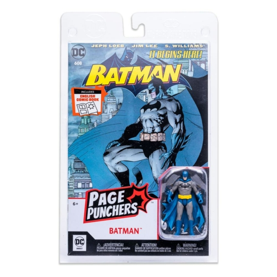 DC Page Punchers Akció Figura Batman (Batman Hush) 8 cm