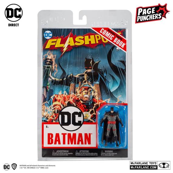 DC Direct Page Punchers Akció Figura Batman (Flashpoint) 8 cm