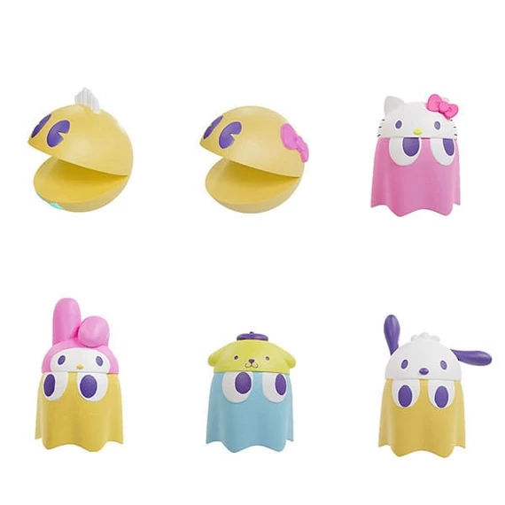 Pac-Man x Sanrio Characters Chibicollect Series Trading Figure 3 cm Assortment Vol. 1 (6)