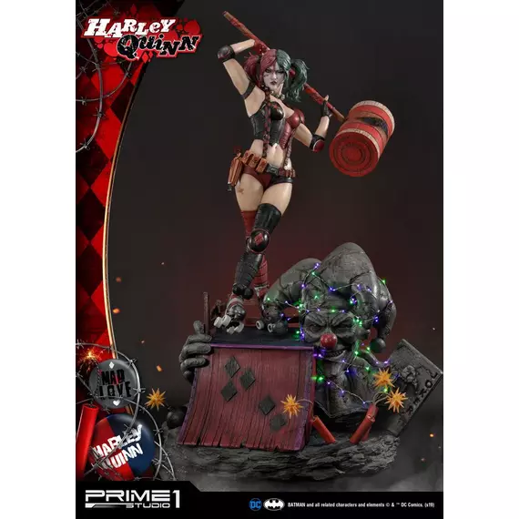 DC Comics Szobor Harley Quinn 91 cm