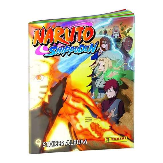 Naruto Shippuden Sticker Collection Album *German Version*