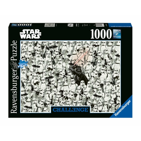 Star Wars Challenge Jigsaw Puzzle Darth Vader & Stormtroopers (1000 darabos)