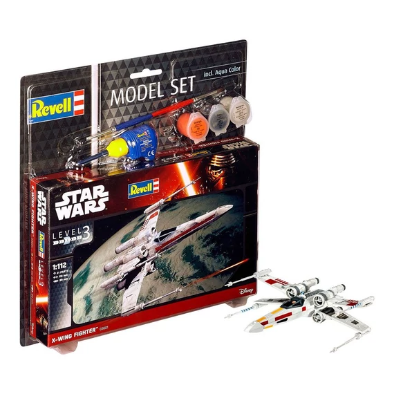 Star Wars Model Kit 1/112 Model Set X-Wing Fighter 11 cm