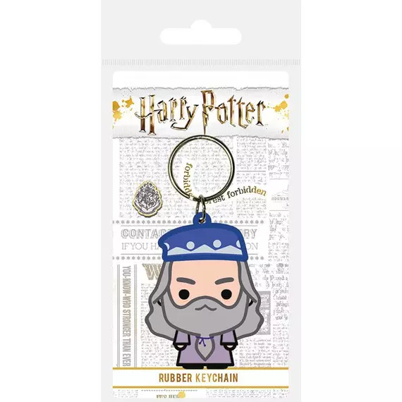 Harry Potter Gumi kulcstartó Chibi Dumbledore 6 cm
