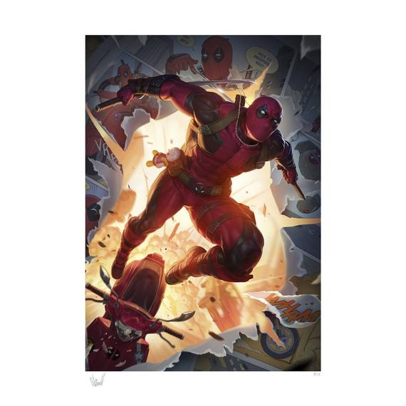 Marvel Art Print Deadpool 46 x 61 cm - unframed