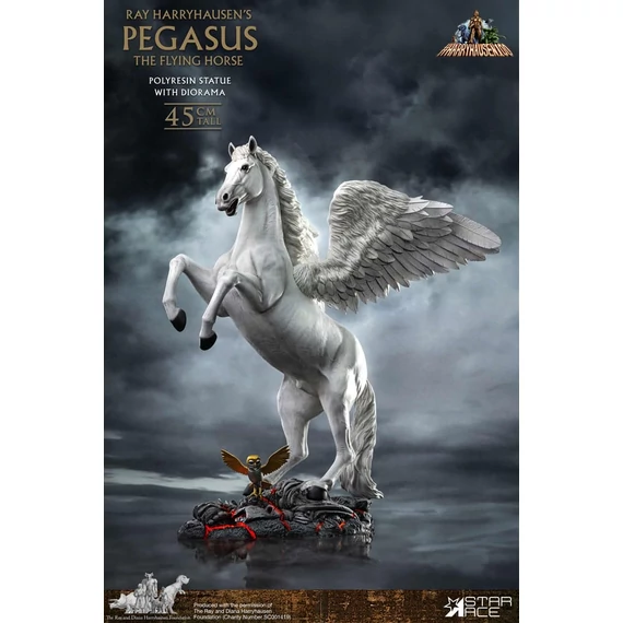 Ray Harryhausen Statue Pegasus: The Flying Horse 2.0 Deluxe Version 45 cm