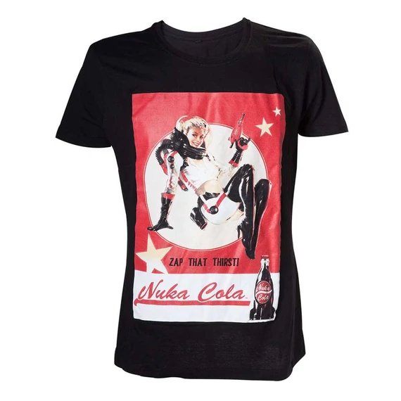 Fallout 4 T-Shirt Nuka Cola Lady Size L