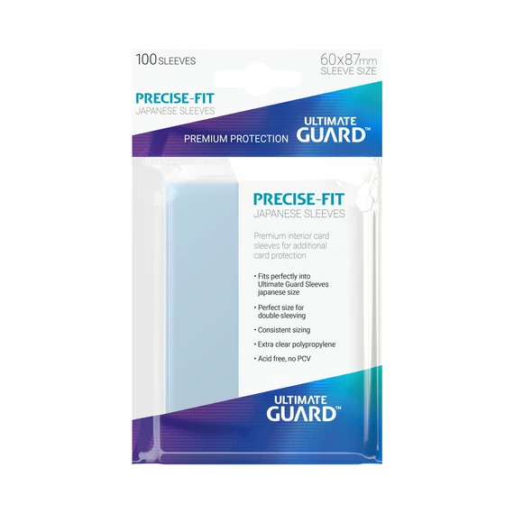 Ultimate Guard Precise-Fit Sleeves Japanese Size (100)