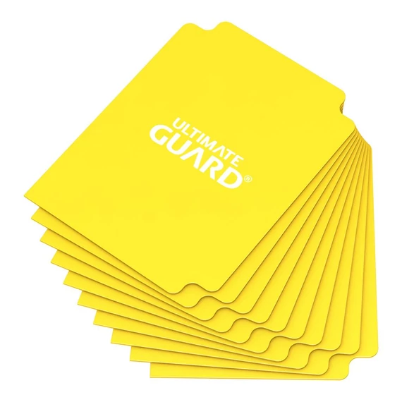 Ultimate Guard Card Dividers Standard Size (10) - Yellow