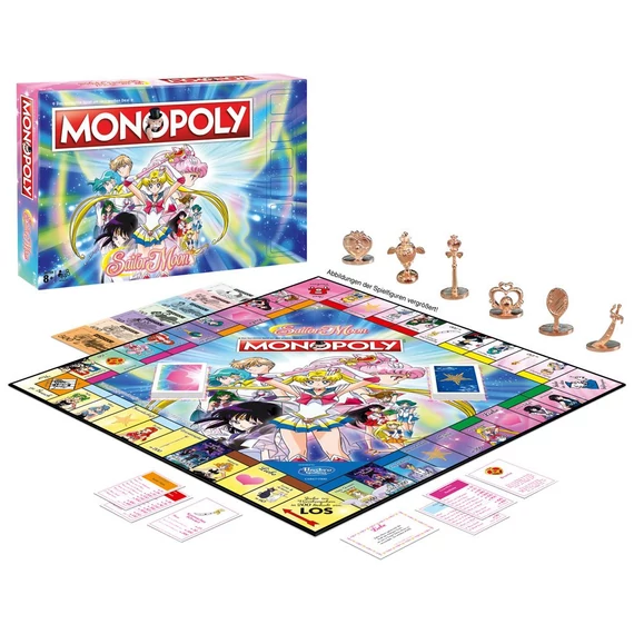 Sailor Moon Board Game Monopoly *German Version*