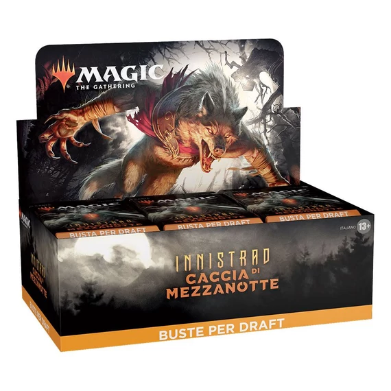 Magic the Gathering Innistrad: Caccia di Mezzanotte Draft Booster Display (36) italian