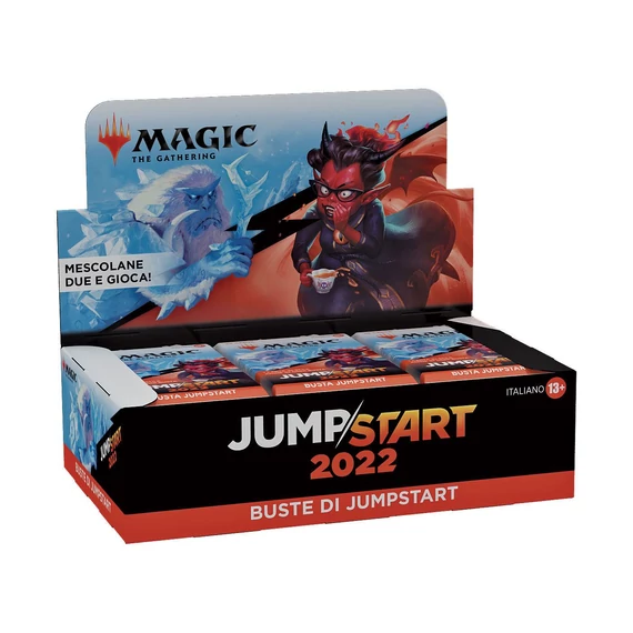 Magic the Gathering Jumpstart 2022 Draft-Booster Display (24) italian