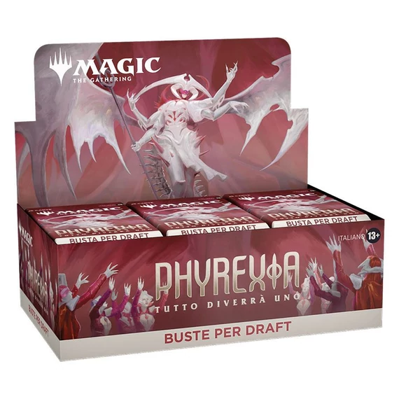 Magic the Gathering Phyrexia: Tutto Diverrà Uno Draft Booster Display (36) italian