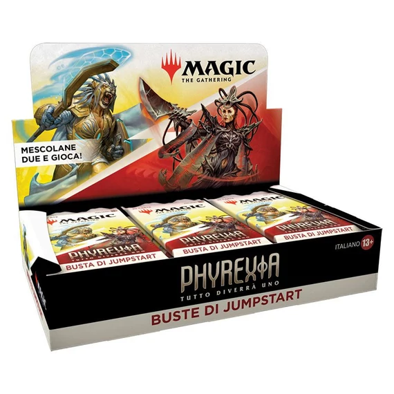 Magic the Gathering Phyrexia: Tutto Diverrà Uno Jumpstart Booster Display (18) italian