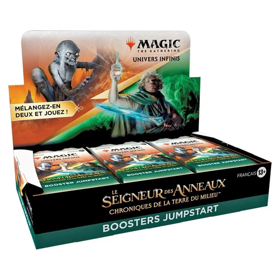 Magic the Gathering Le Seigneur des Anneaux : chroniques de la Terre du Milieu Jumpstart Booster Display (18) french