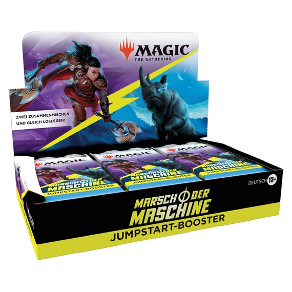 Magic the Gathering Marsch der Maschine Jumpstart Booster Display (18) german