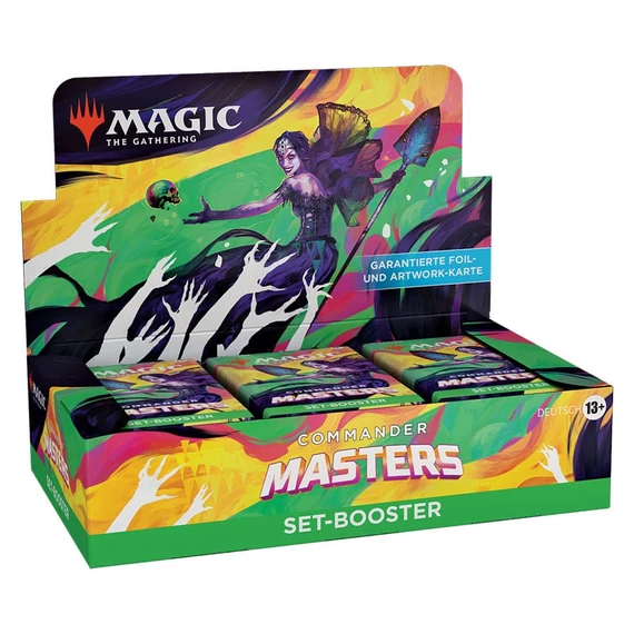 Magic the Gathering Commander Masters Set Booster Display (24) german