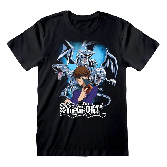 Yu-Gi-Oh! T-Shirt Kaiba Blue Eyes Size M